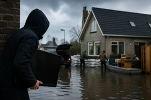 Criminelen benutten rampen voor eigen voordeel